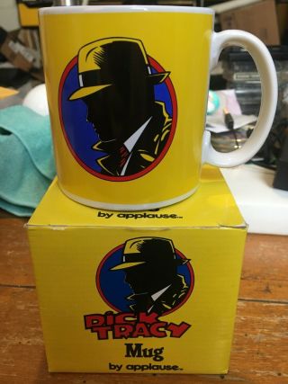 Vintage Dick Tracy Coffee Cup Mug By Applause Store Stock Boxed And