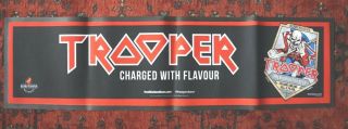 2017 Iron Maiden Trooper Bar Runner Mat 35 By 9 1/2 Inches