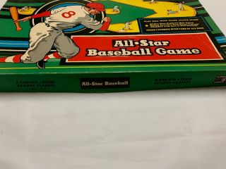 Vintage Cadaco Ellis All Star Baseball Board Game 2