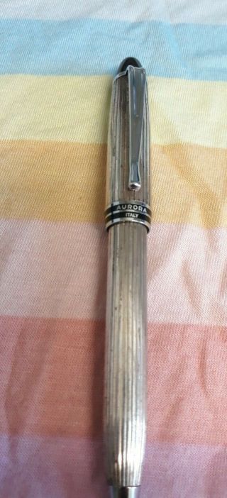 Vintage Aurora 925 Silver Pen