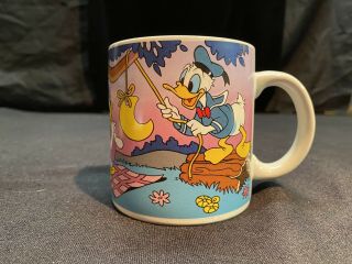 Walt Disney Applause Mug Donald Daisy Duck You 