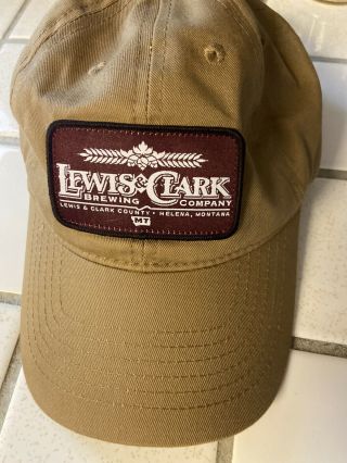 Lewis & Clark Brewing Co.  Helena,  Montana Hat Beer Hat