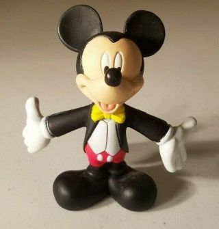 Vintage Mickey Mouse Disney Mcdonalds 3 " Pvc Toy Figure Collectible