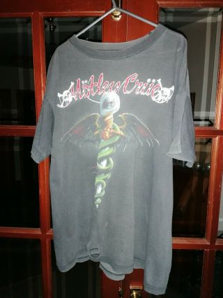 Vintage Motley Crue Dr.  Feelgood Tour T Shirt.  Medium.