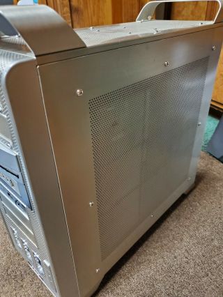 Vintage Retro ATX Computer Case Rare VAV Metal Silver EMPTY CASE 3