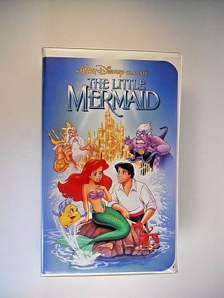 The Little Mermaid (vhs 1998) Walt Disney Classics Black Diamond Edition 913