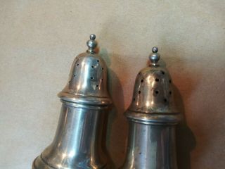 Sterling Silver Salt and Pepper Shakers Vintage Wallace 73 (2.  3 oz) 2