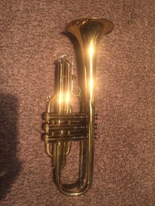 Vintage Bach Selmer Bundy Trumpet W Case Service Guaranteed Usa
