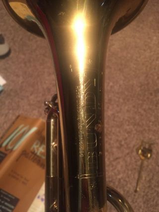 Vintage Bach Selmer Bundy Trumpet W Case Service Guaranteed USA 3