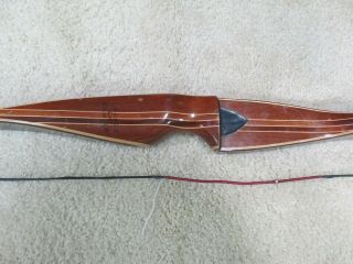 Vintage Rh Ben Pearson Cougar 7050 Recurve Bow 55 28 " Draw String 166563