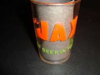 Circa 1950s Jax Best Beer In Town Glass,  Orleans