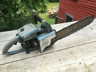 Vintage Homelite Xl - 12 Chainsaw Chain Saw With 16 " Bar