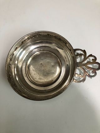 Gorham Sterling Silver Porringer Bowl With Pierced Handle 1148
