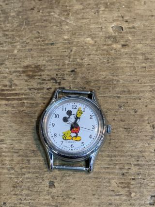 Vintage Mickey Mouse Lorus Quartz Watch Disney Battery