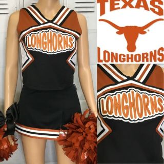 Real Cheerleading Uniform Vintage College Texas Longhorns