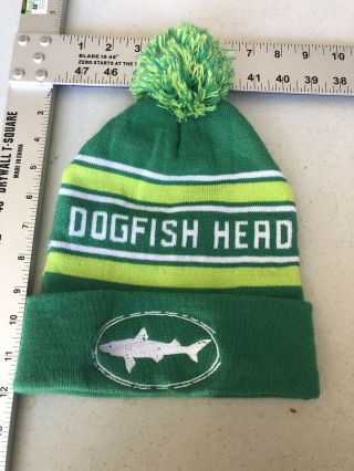 Dogfish Head Craft Brewery Beer Knit Winter Ski Snowboarding Hat Cap Beanie
