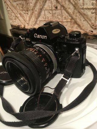 Vintage Estate Film Camera Canon A - 1 35mm FD 50mm 1:1.  4 Lens Very 3