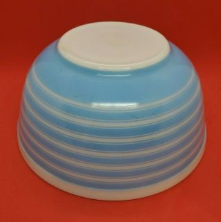 Vintage Pyrex Blue Stripe 403 Mixing Bowl