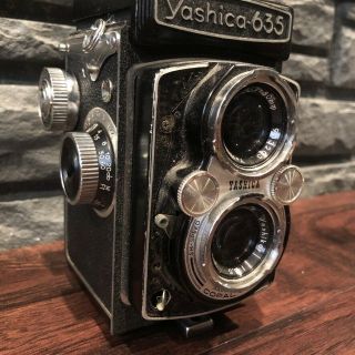 Vintage Yashica 635 Twin Lens 120mm Tlr Camera 80mm