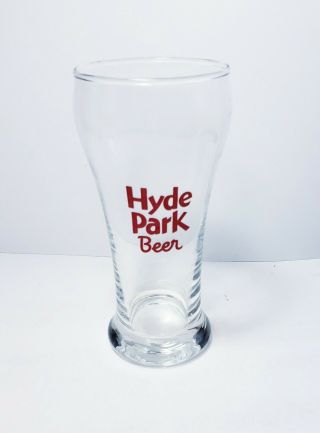 Vintage Hyde Park Pilsner Beer Glass St.  Louis 6 " Tall