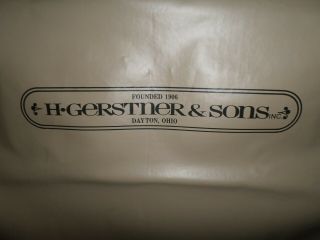 H Gerstner & Sons Tool Box Chest Cover Factory Vintage
