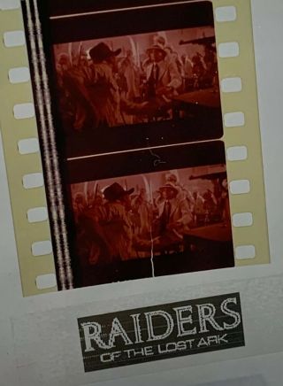 5 - Cell 35mm 1981 Raiders Of The Lost Ark Indiana Jones & Belloq