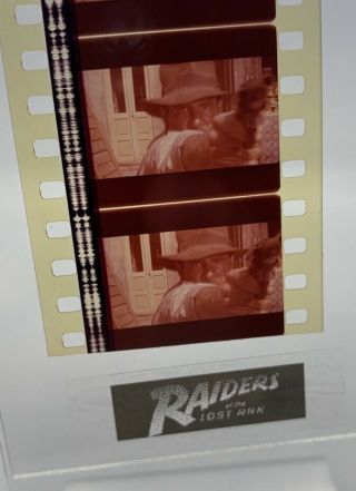 5 - Cell 35mm 1981 Raiders Of The Lost Ark Indiana Jones (harrison Ford)