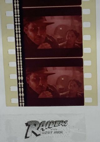 5 - Cell 35mm 1981 Raiders Of The Lost Ark Indiana Jones & Marion Fighting