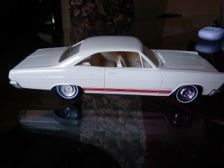 Vintage 1966 Mercury Comet Cyclone Gt Dealer Promo Model Car Ford Amt
