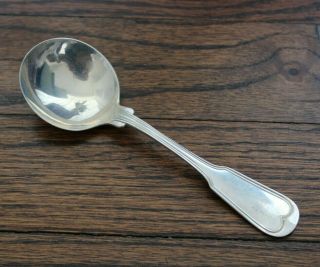 Fiddle Thread By Frank Smith Sterling Silver Bouillon Soup Spoon 5 1/4 "