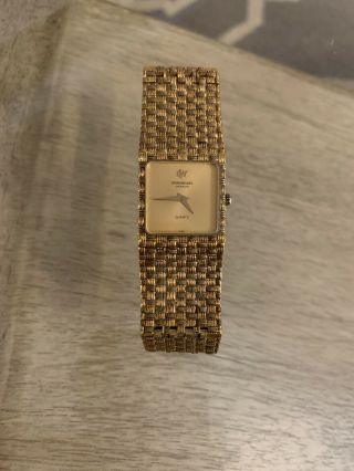 Raymond Weil 18k Gold Plated Vintage Watch