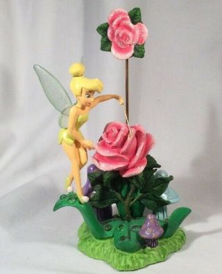 Walt Disney World - Tink " Showering Her Roses W/ Pixie Dust " Photo/note Holder