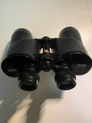 vintage binocular MANON SHRINE 10/50 Field 5.  5 Deluxe Lens 2