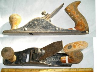 Vintage Stanley Tool No.  40 1/2 Wood Plane Smooth Bottom Sweetheart 10 1/2 Long