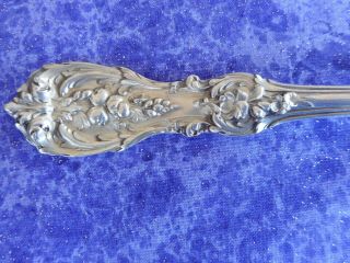 Sterling Silver flatware by Reed and Barton pattern Frances I 2