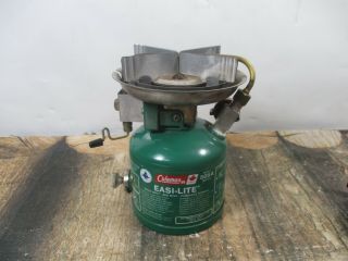 Vtg Stove Coleman 505a Green Dated 2 - 80