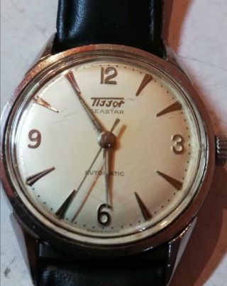 Vintage Tissot Seastar Automatic Swiss Made Mens Wristwatch