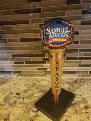 Samuel Adams Seasonal Octoberfest Beer Tap Handle Draft Kegerator Bar