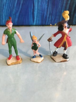 Disneykins Collectible: Peter Pan,  Captain Hook,  Tinkerbell