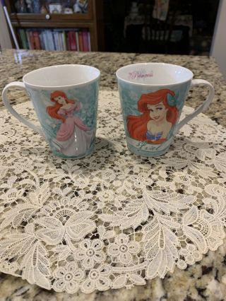 Disney Princess Ariel Little Mermaid Coffee Mug Cup Cocoa Tea 10 Oz