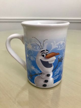 Disney Frozen Elsa Anna Olaf Cocoa Coffee Cup Mug 2016 Frankford