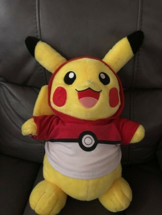 Pokemon Build A Bear Pikachu Plush