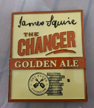 James Squire Beer Tap Badges,  Full Metal or Wood,  Home Bar or Man Cave Display 2