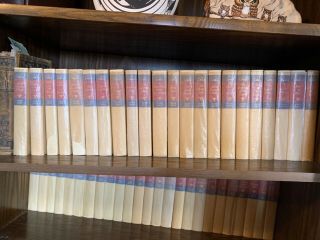 Complete Set Of Zane Grey Books With Rice Paper Covering Still On Them.