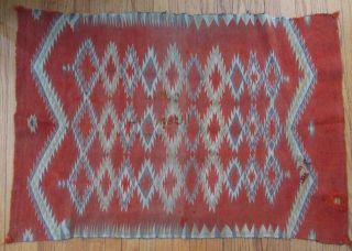Fine Historic Antique Navajo Transitional Blanket