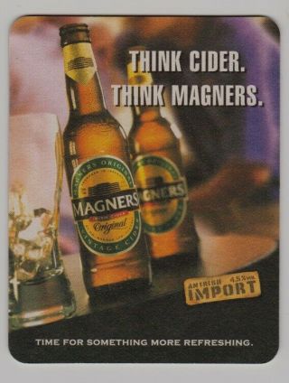Magners Irish Cider Think Cider Think Magners Set Of 30 Beer Bar Coasters Mats