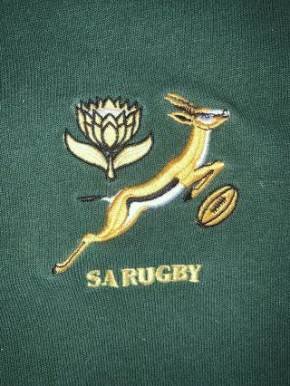 Vintage South Africa Springboks Rugby Jersey Nike Mens XXL 3