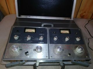 Vintage Audiotone Audiometer Hearing Tester Estate Find W/ Case