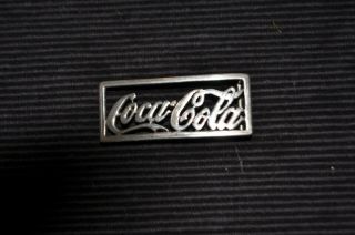 E.  H.  Bohlin,  Coca Cola Belt Buckle,  Sterling Silver And Signed