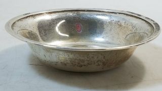 Vintage Preisner Solid Sterling Silver.  925 Bowl Dish 31